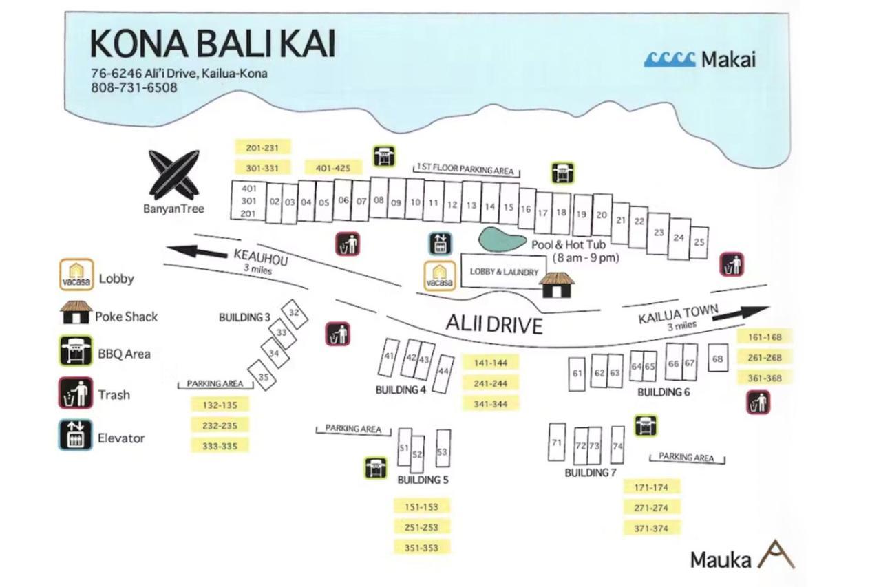Отель Kona Bali Kai #334 Каилуа-Кона Экстерьер фото